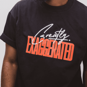 Greatly Exaggerated Cursive Tee